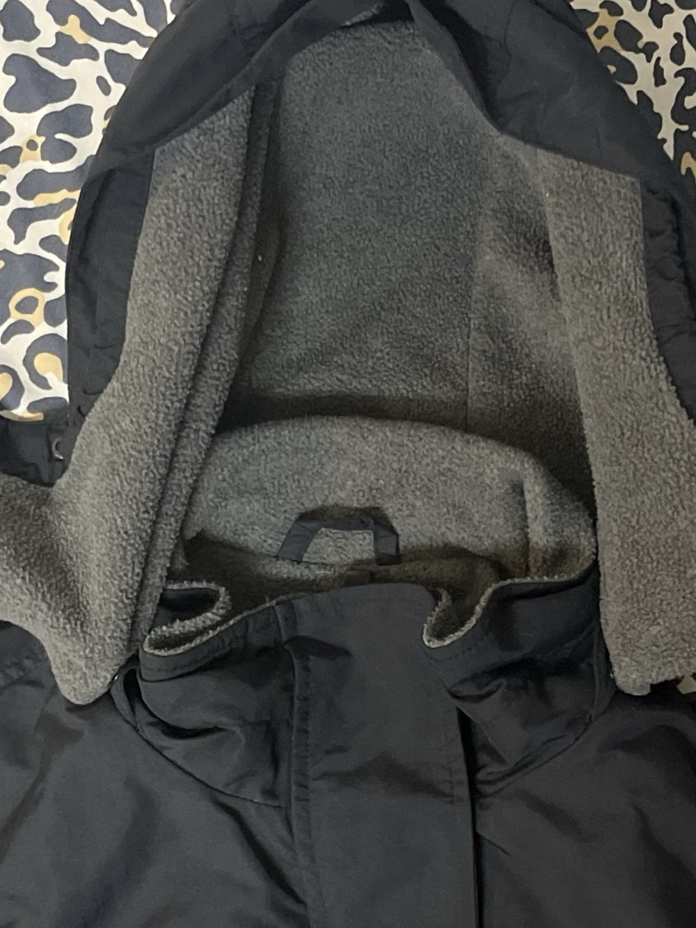 LANDS' END Men's Black & Gray Performance Jacket Size XL